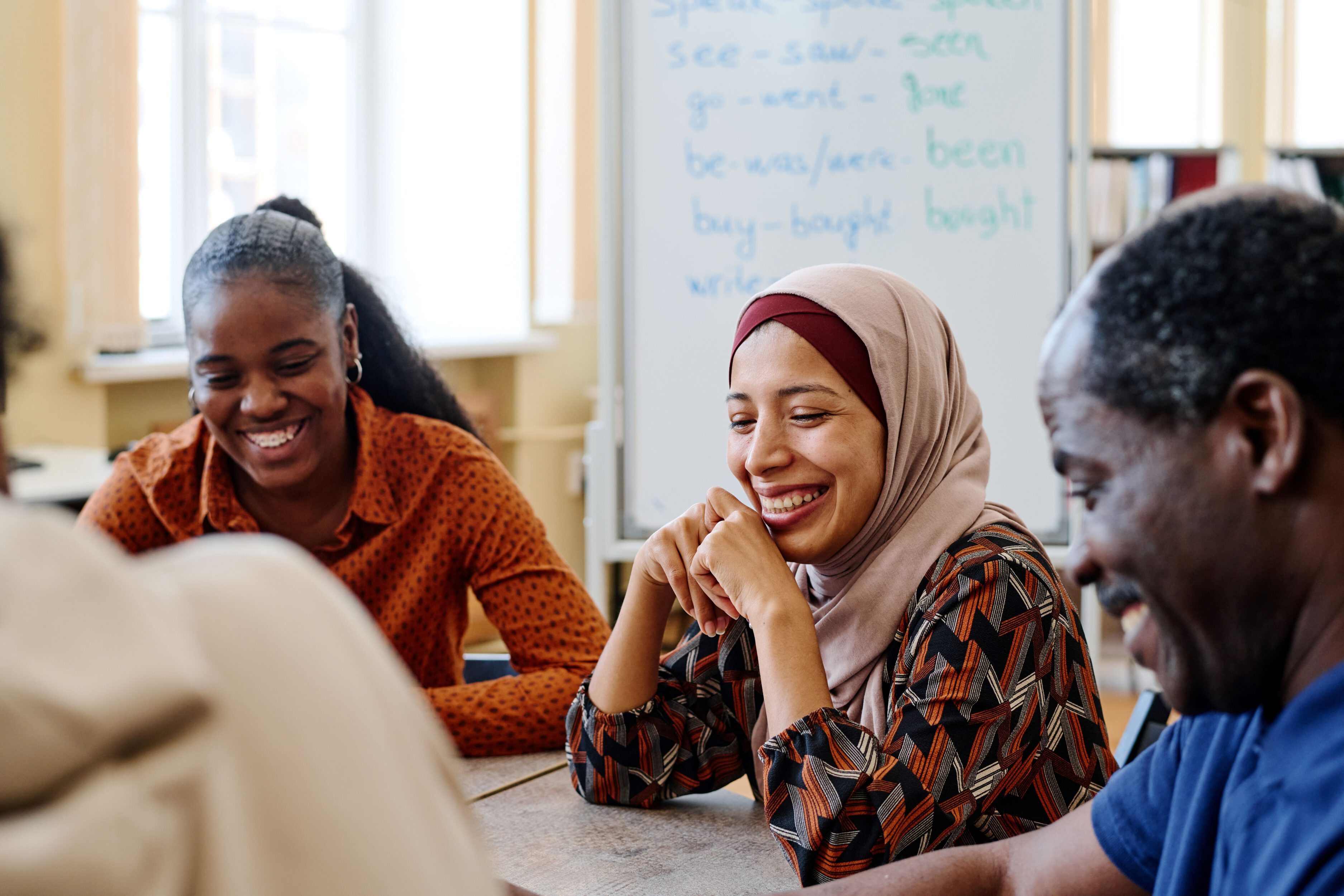 Kursfoto: Integrationskurs für gering Literalisierte